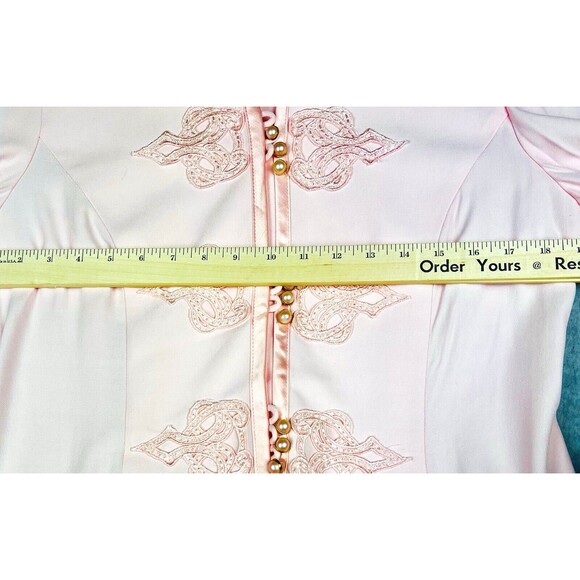 Vintage R&M Richards Dress Suit Womens 14P Blush Mother of the Bride Evening - Picture 12 of 16